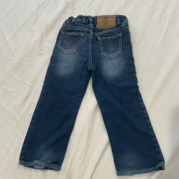 True religion straight leg 3T snap button jeans - Picture 2 of 5